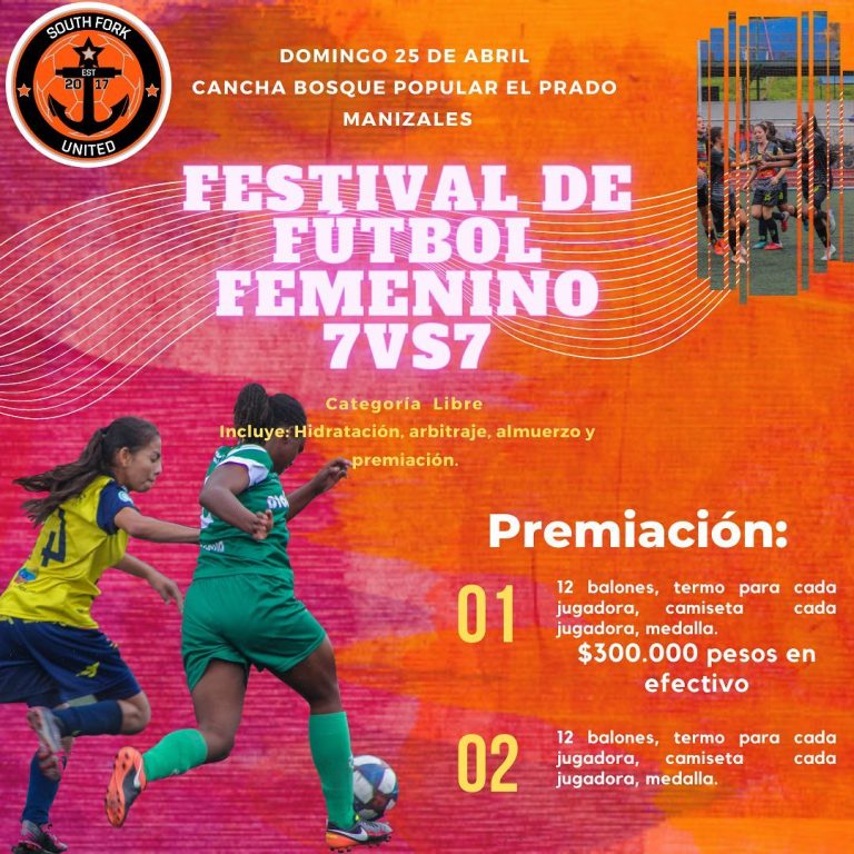 ¡FESTIVAL DE FÚTBOL FEMENINO 7vs7!